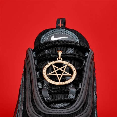 nike satan fake|nike swoosh suspended.